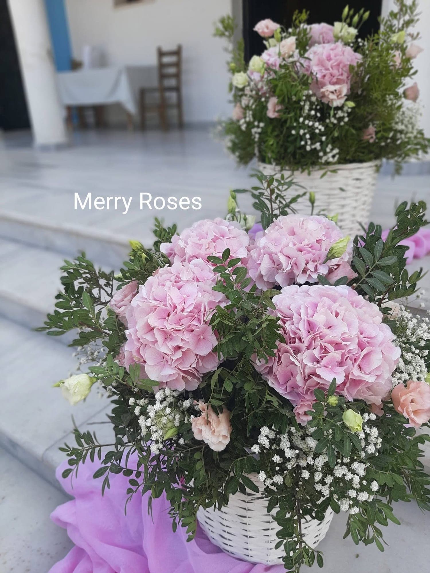 Melina's flowers, by the sea