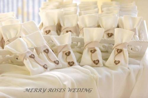 Μπομπονιέρα Γάμου με Μονογράμματα