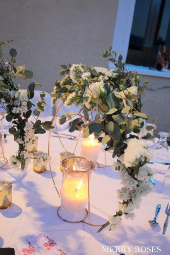 Στολισμός Τραπεζιών Δεξίωσης Γάμου