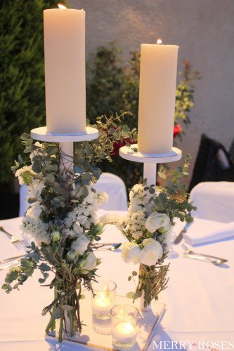 Στολισμός Τραπεζιών Δεξίωσης Γάμου