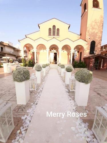 Ανθοστολισμός Εκκλησίας με Γυψοφίλλη 