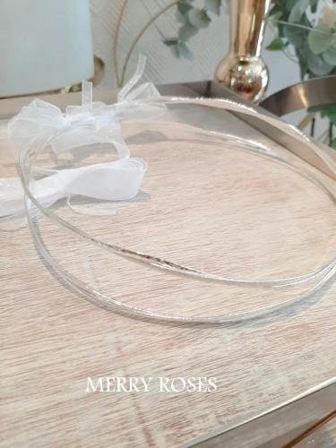 Στέφανα Γάμου Ασημί