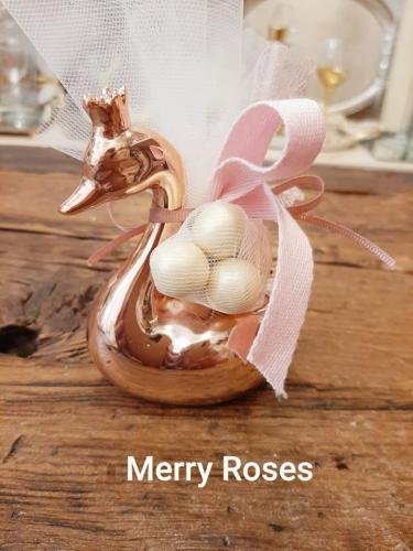 Μπομπονιέρα βάπτισης κύκνος